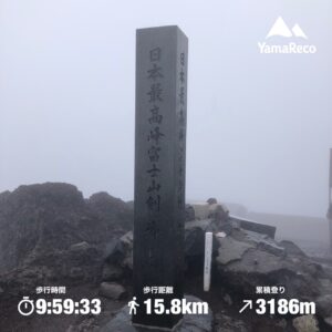 還暦登山NO.33　日本一の富士山