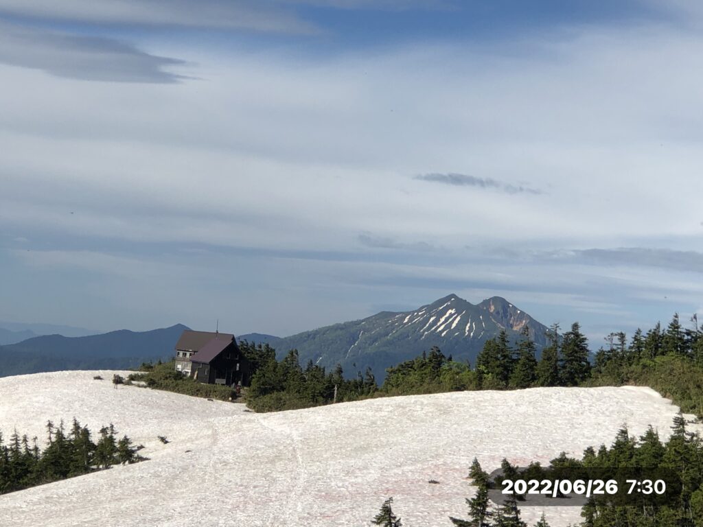 還暦登山NO.32　こんなに楽しかったんだ、会津駒ケ岳の山小屋泊。