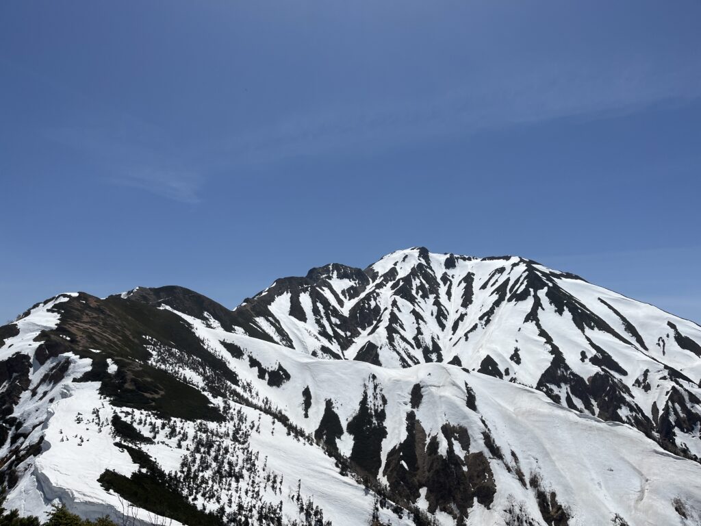 還暦登山NO.42 唐松から五竜へ。　撤退。