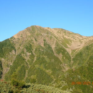還暦登山No.46　赤石岳から塩見岳まで、悪さしてきた。